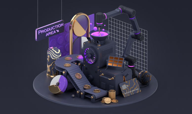 3D-визуал Production Area